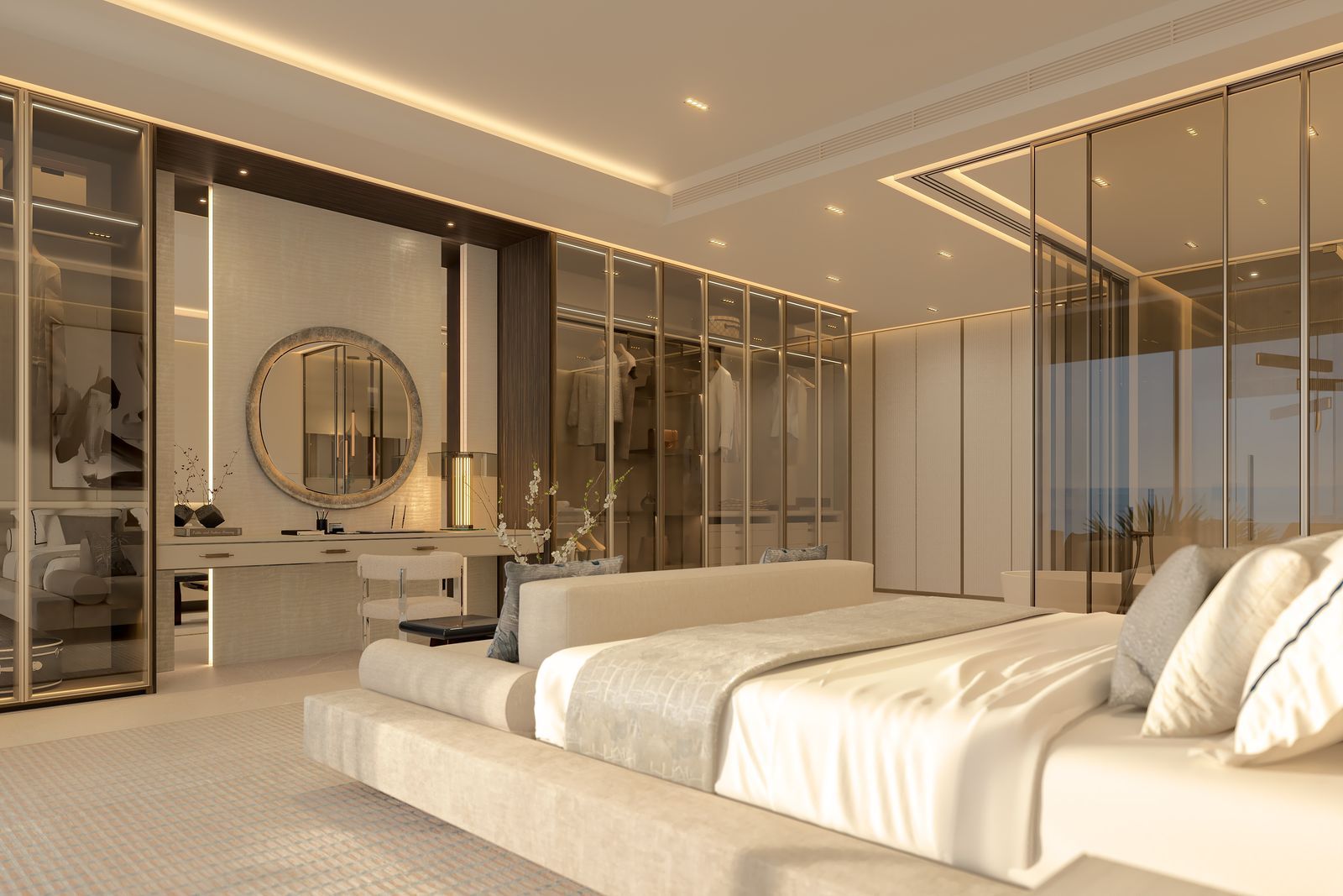 04 luxury bedroom with city view